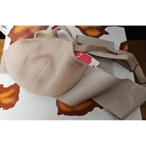 NWT Spanx Bra Champange Womens Size XL A-C Sheer Fit